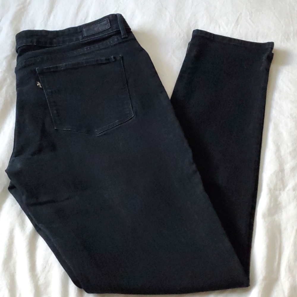 Levi's Demi Curve Modern Rise Skinny Black Wash Jean